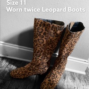 LEOPARD BOOTS